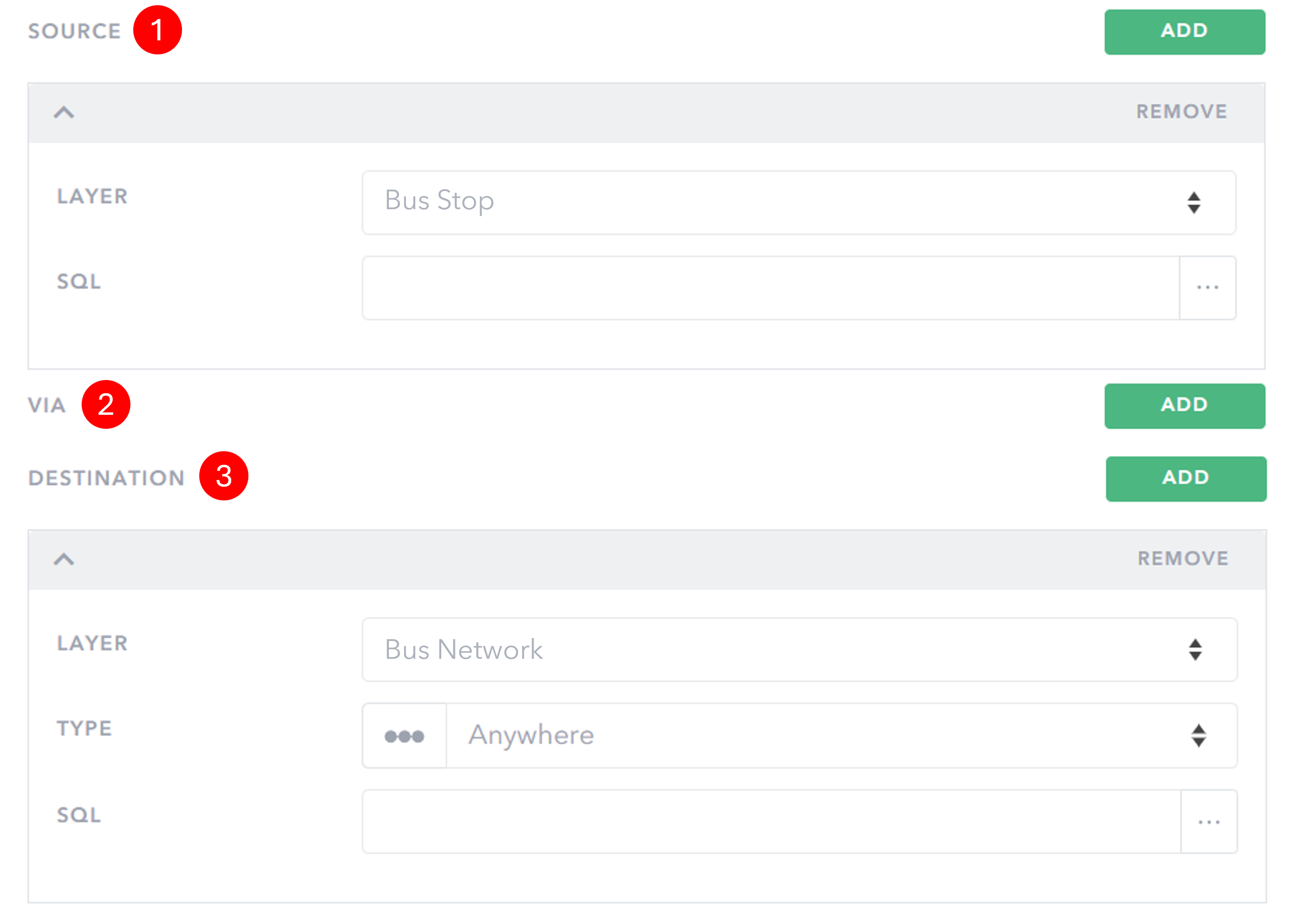 Create a connectivity rule