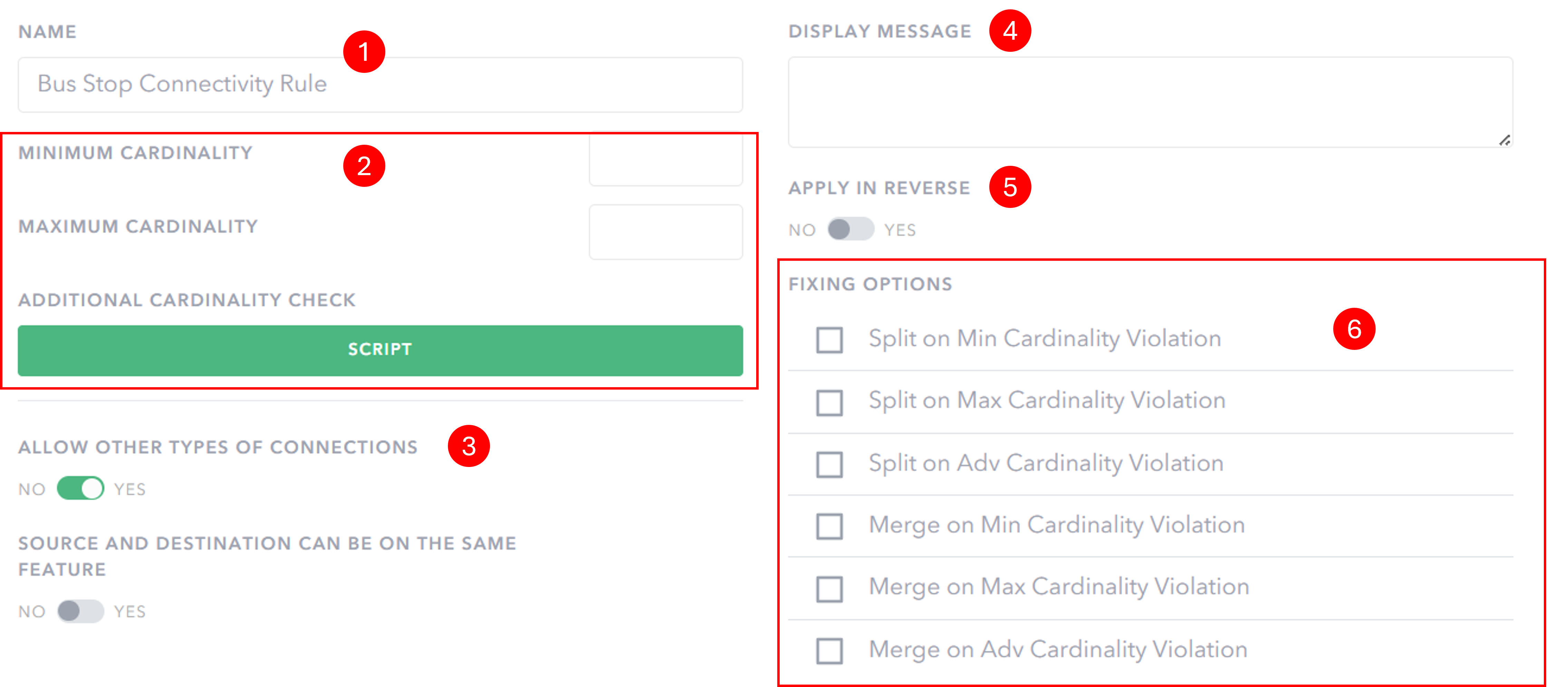 Create a connectivity rule