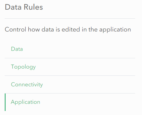 Application Rules