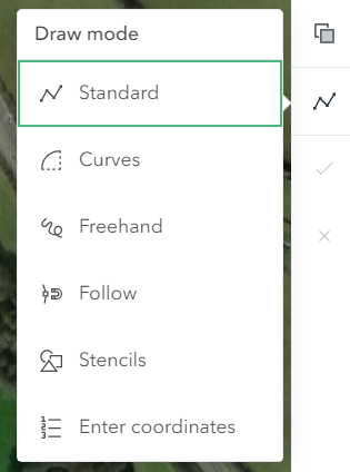 Available Drawing Modes